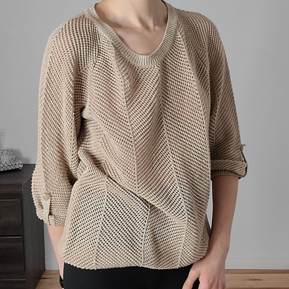 Peter Nygard transparent sweater - Picture 5 of 10